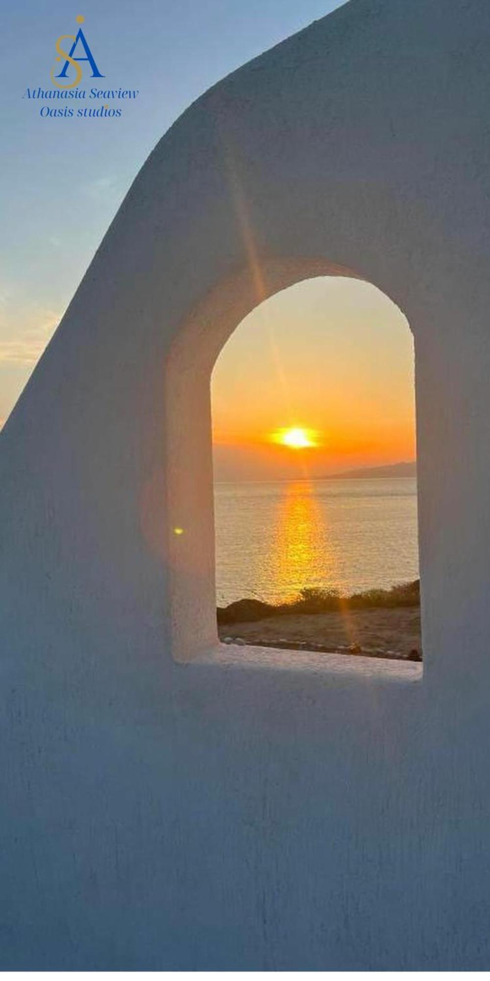 Mykonos Athanasia Seaview Oasis Studios By The Port Houlakia  Dış mekan fotoğraf