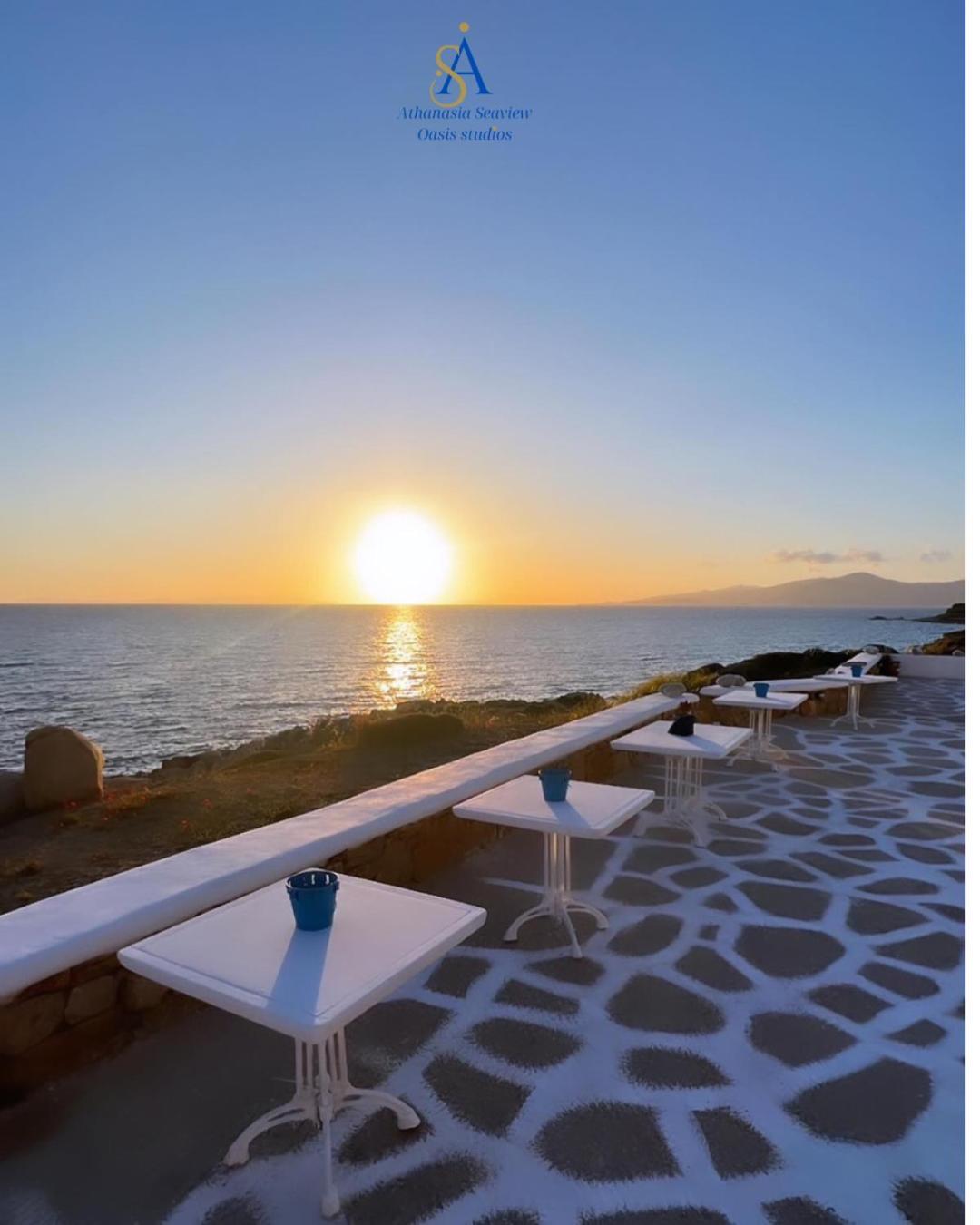 Mykonos Athanasia Seaview Oasis Studios By The Port Houlakia  Dış mekan fotoğraf