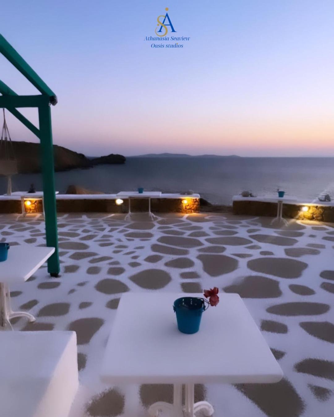 Mykonos Athanasia Seaview Oasis Studios By The Port Houlakia  Dış mekan fotoğraf