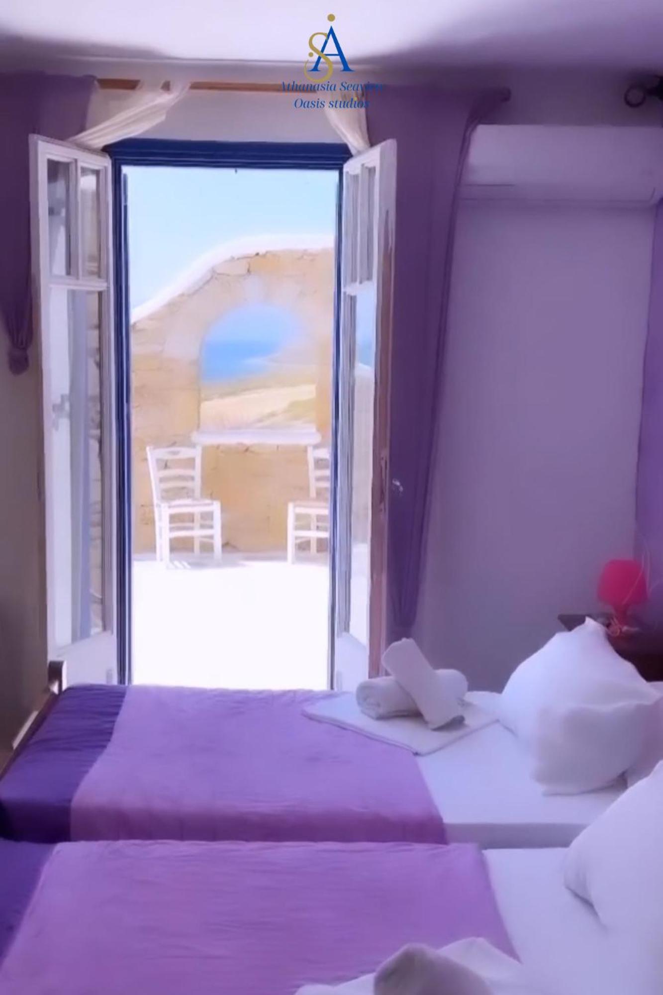 Mykonos Athanasia Seaview Oasis Studios By The Port Houlakia  Dış mekan fotoğraf
