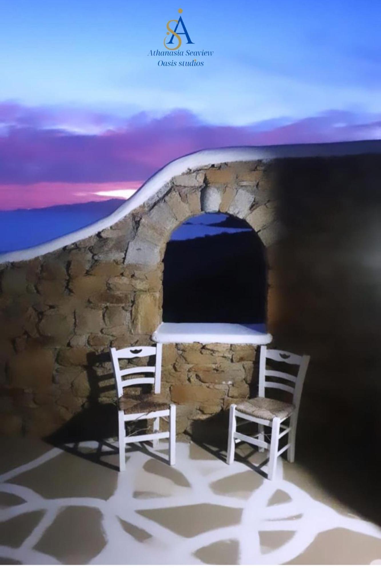 Mykonos Athanasia Seaview Oasis Studios By The Port Houlakia  Dış mekan fotoğraf