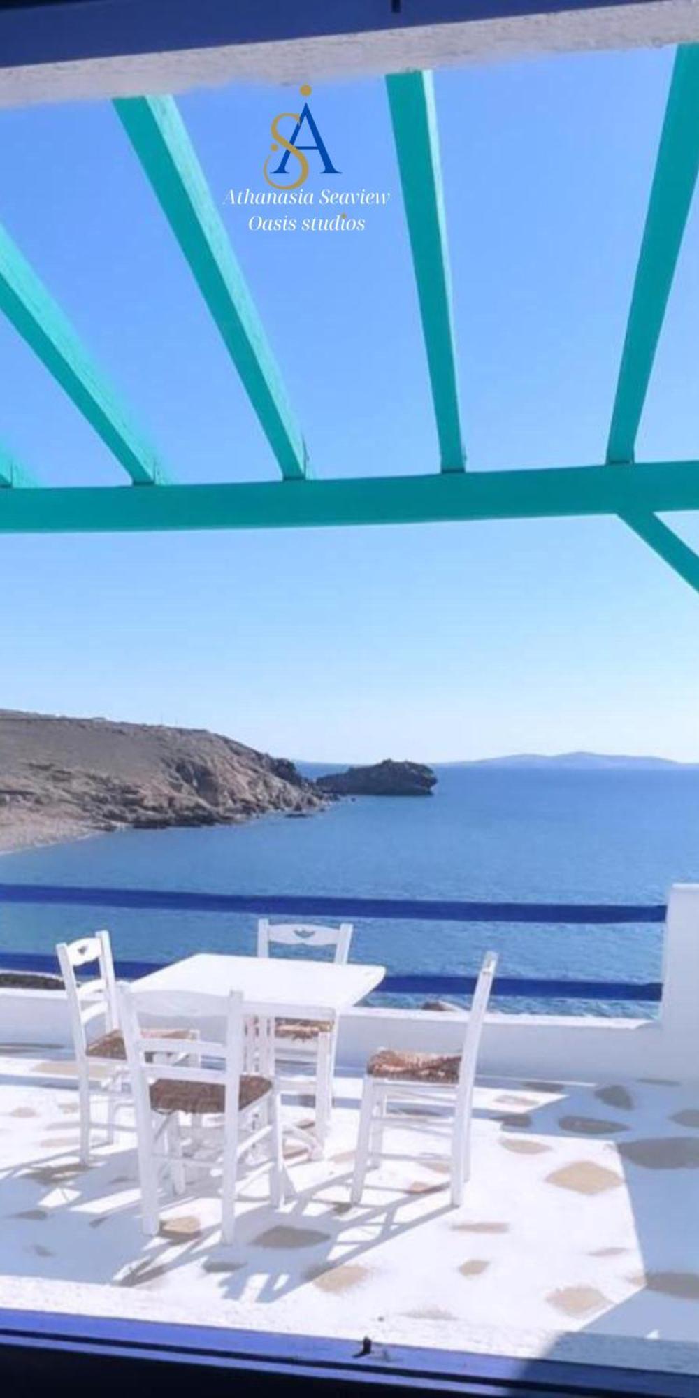Mykonos Athanasia Seaview Oasis Studios By The Port Houlakia  Oda fotoğraf