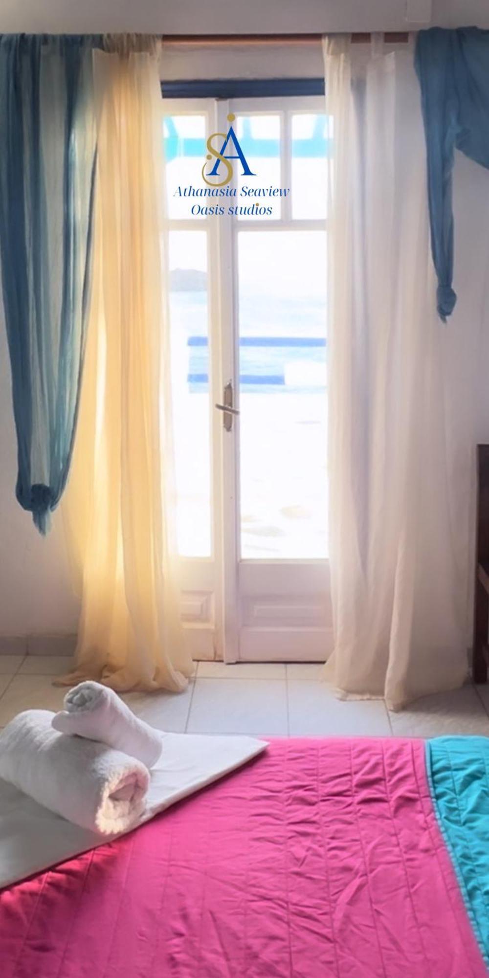 Mykonos Athanasia Seaview Oasis Studios By The Port Houlakia  Oda fotoğraf