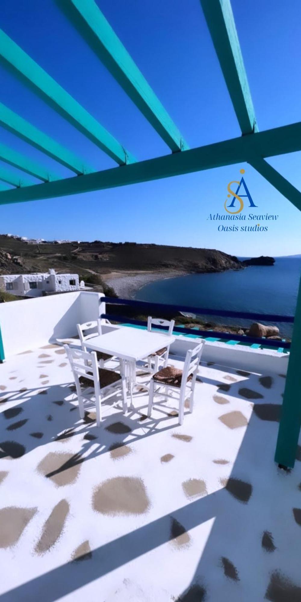 Mykonos Athanasia Seaview Oasis Studios By The Port Houlakia  Oda fotoğraf