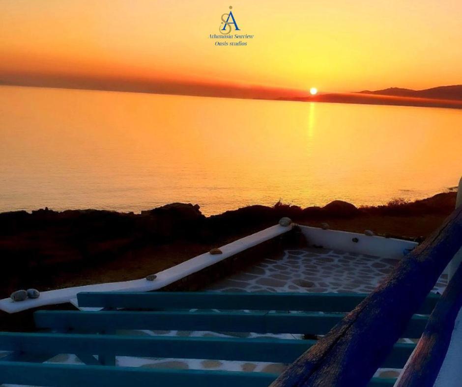 Mykonos Athanasia Seaview Oasis Studios By The Port Houlakia  Oda fotoğraf