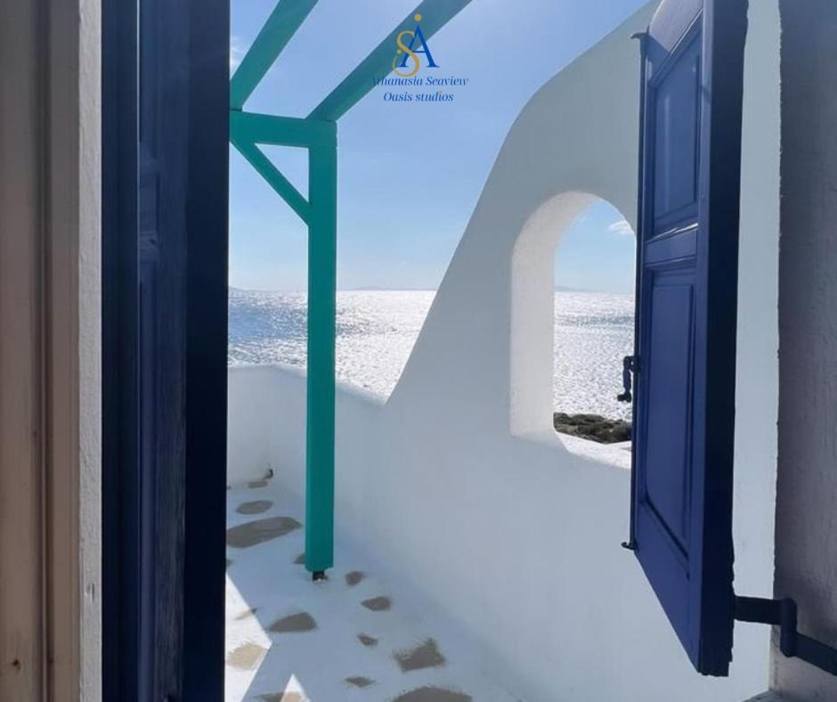 Mykonos Athanasia Seaview Oasis Studios By The Port Houlakia  Dış mekan fotoğraf