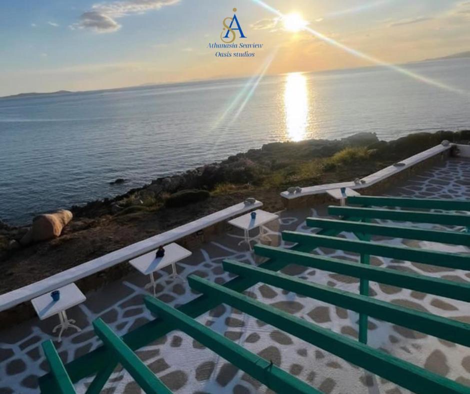 Mykonos Athanasia Seaview Oasis Studios By The Port Houlakia  Dış mekan fotoğraf